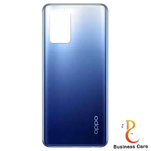 Oppo f19 pro এর জন্য ব্যাক প্যানেল কভার-সিলভার