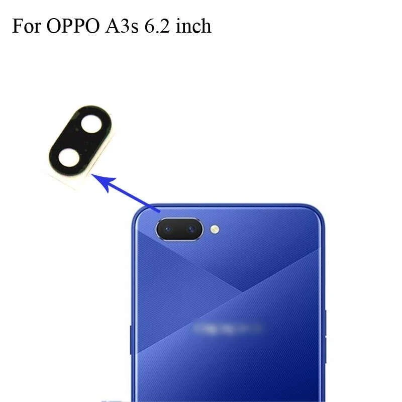 For Oppo A3s main camera glass Rear Facing Camera Glass Lens Replacement