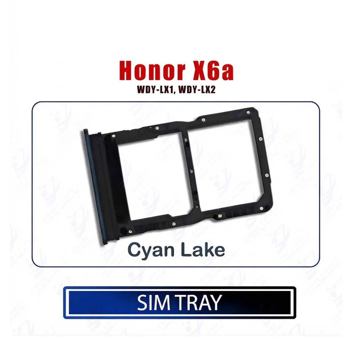 Honor X6a Sim Tray / Sim Slot /SD Card Tray /Holder Card compatible Replacement Parts