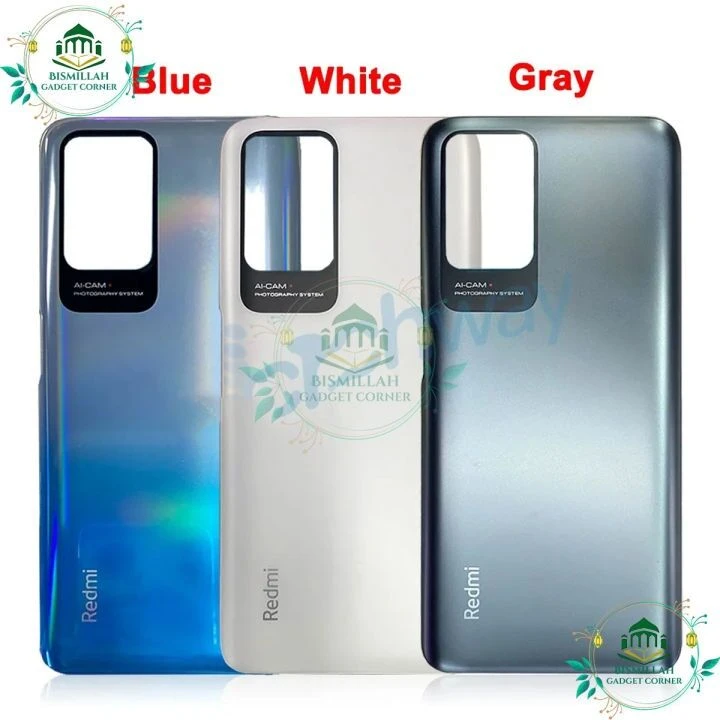 Back Part and Back Shell for redmi 10 2022 with Battery Door – Perfect for Replacement and Repair Use