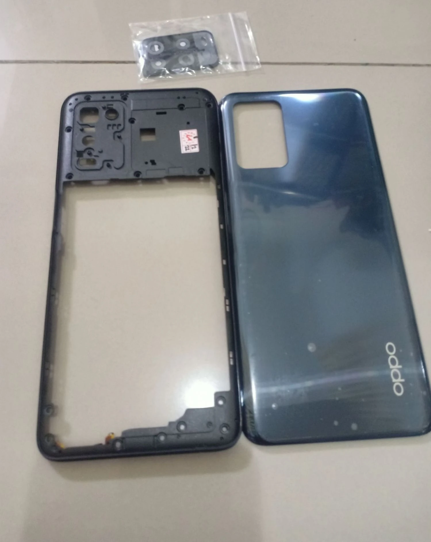 oppo A54s (Backshell) Back Panel with Side Frame Housing