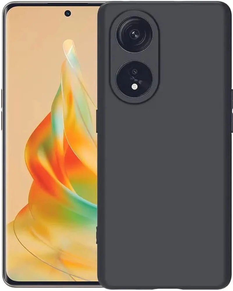 For OPPO Reno 8 5G New Liquid Silicone Cover Mobile Phone Shockproof Back Cover