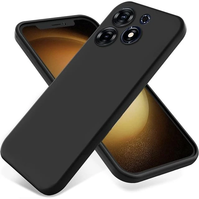 Honor 300 Pro 5G Back Cover | Soft Silicone Slim Back Case for Honor 300 Pro 5G - Black