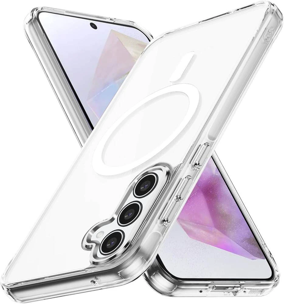 Anti Yellow Clear Back Cover Case Samsung A35 (TPU case | Raised Edges for Full Camera Protection | Anti-yellow Clear)