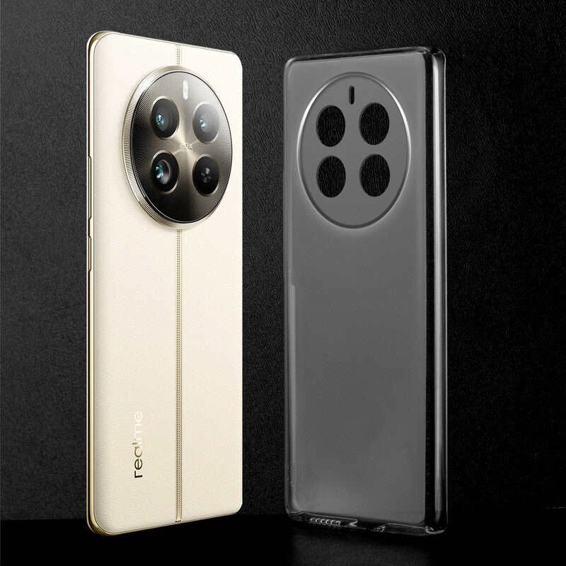 Anti Yellow Clear Back Cover Case REALME 12 PLUS (TPU case | Raised Edges for Full Camera Protection | Anti-yellow Clear)