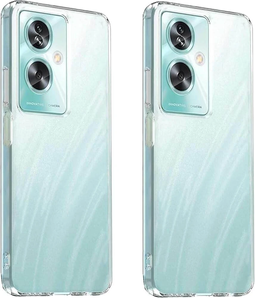 Anti Yellow Clear Back Cover Case OPPO A79 (TPU case | Raised Edges for Full Camera Protection | Anti-yellow Clear)