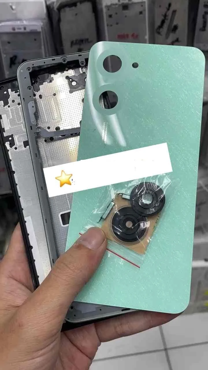 Vivo Y03 (Backshell) Back Panel with Side Frame Housing
