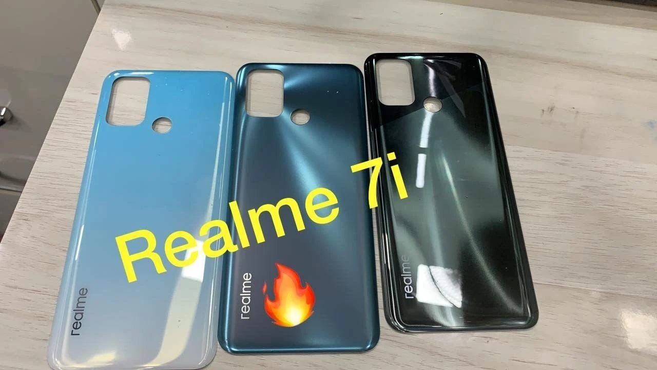 Back Part and Back Shell for realme 7i with Battery Door – Perfect for Replacement and Repair Use