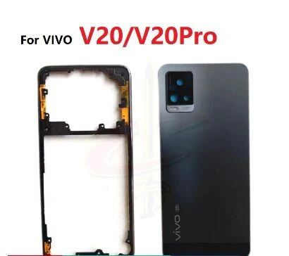 vivo v20/v20 pro (Backshell) Back Panel with Side Frame Housing