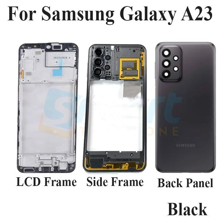 samsung galaxy a23 Full Body Housing / Middle Frame Chassis with Back Panel