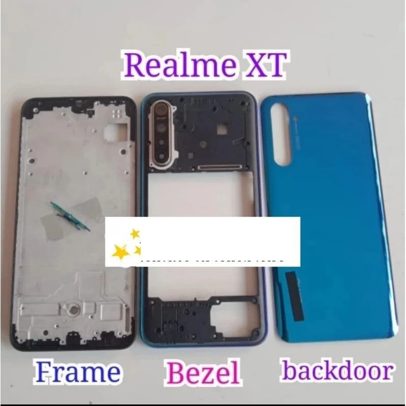 realme xt Full Body Housing / Middle Frame Chassis with Back Panel