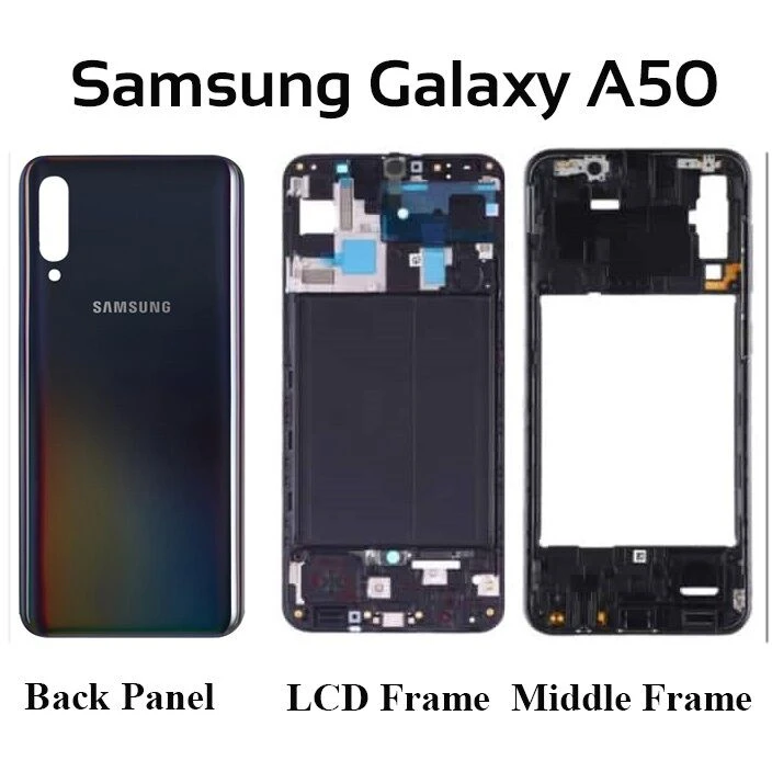 samsung galaxy a50 Full Body Housing / Middle Frame Chassis with Back Panel