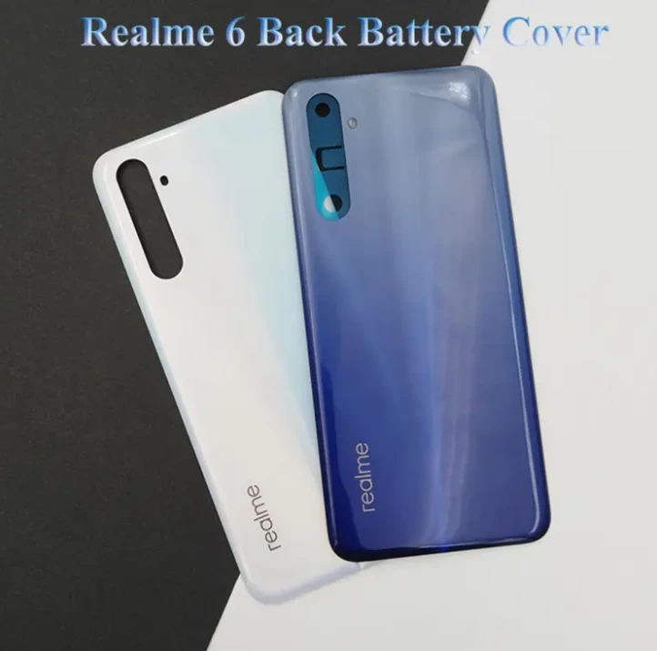 Back Part and Back Shell for  realme 6 with Battery Door – Perfect for Replacement and Repair Use