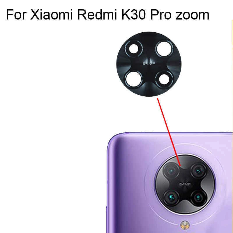For Xiaomi Redmi K30 Pro main camera glass Rear Facing Camera Glass Lens Replacement