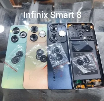 Back Shell / Back Panel / Battery Cover 100% Original Back Panel / Back Glass For INFINIX SMART 8 X6525