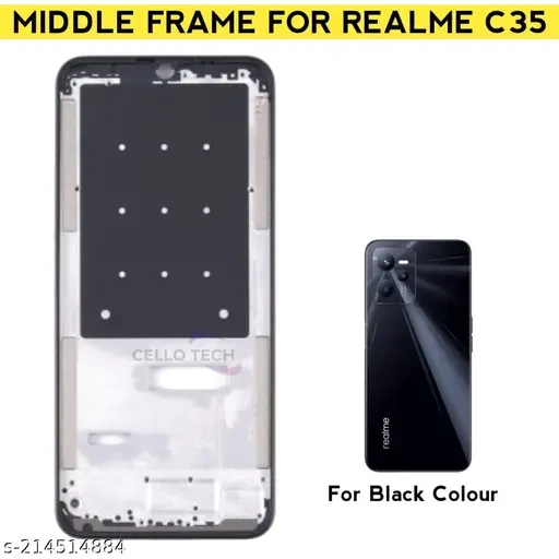 LCD Frame Middle Chassis for Realme C35