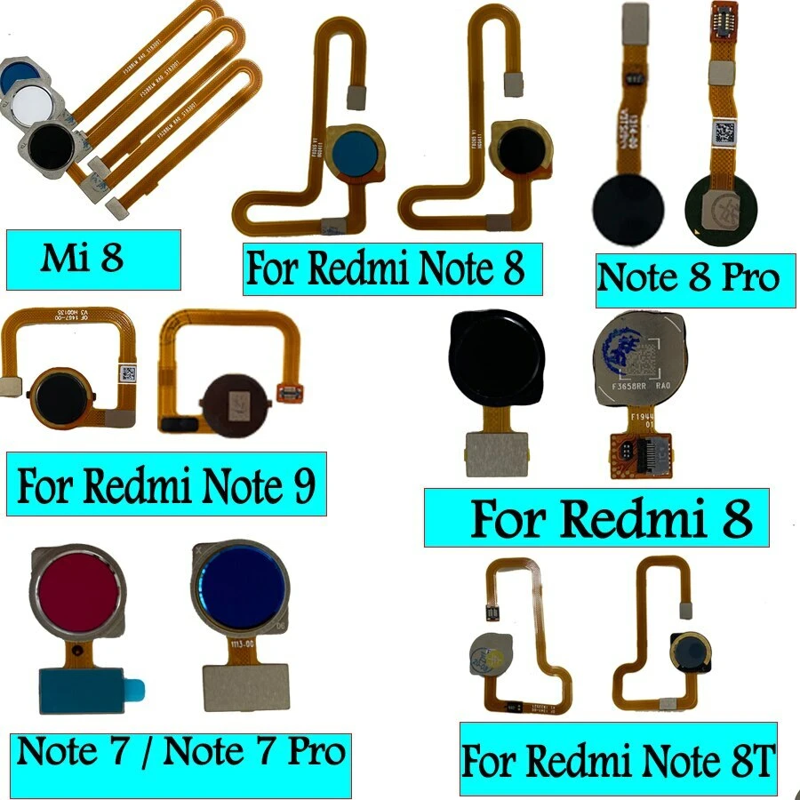 Fingerprint Sensor with Flex Cable for Xiaomi Redmi 8