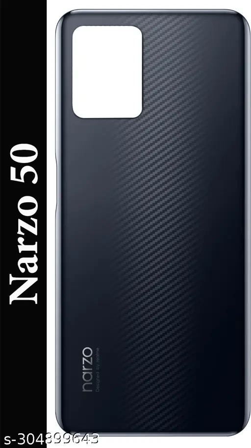 Replacement Backshell Panel + midel frame for Realme Narzo 50 4g Battery Back Door Back panel  Realme Narzo 50 4g