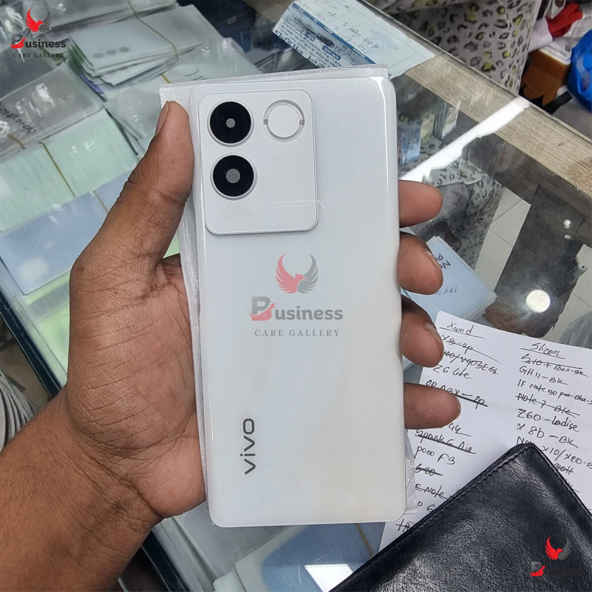 Backshell For Vivo T2 Pro Back Glass Replacement Rear Battery Door Cover Repair Part 100% Original Back Panel / Back Glass