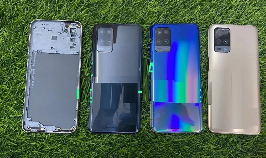Oppo A54 (Backshell) Back Panel with Side Frame Housing