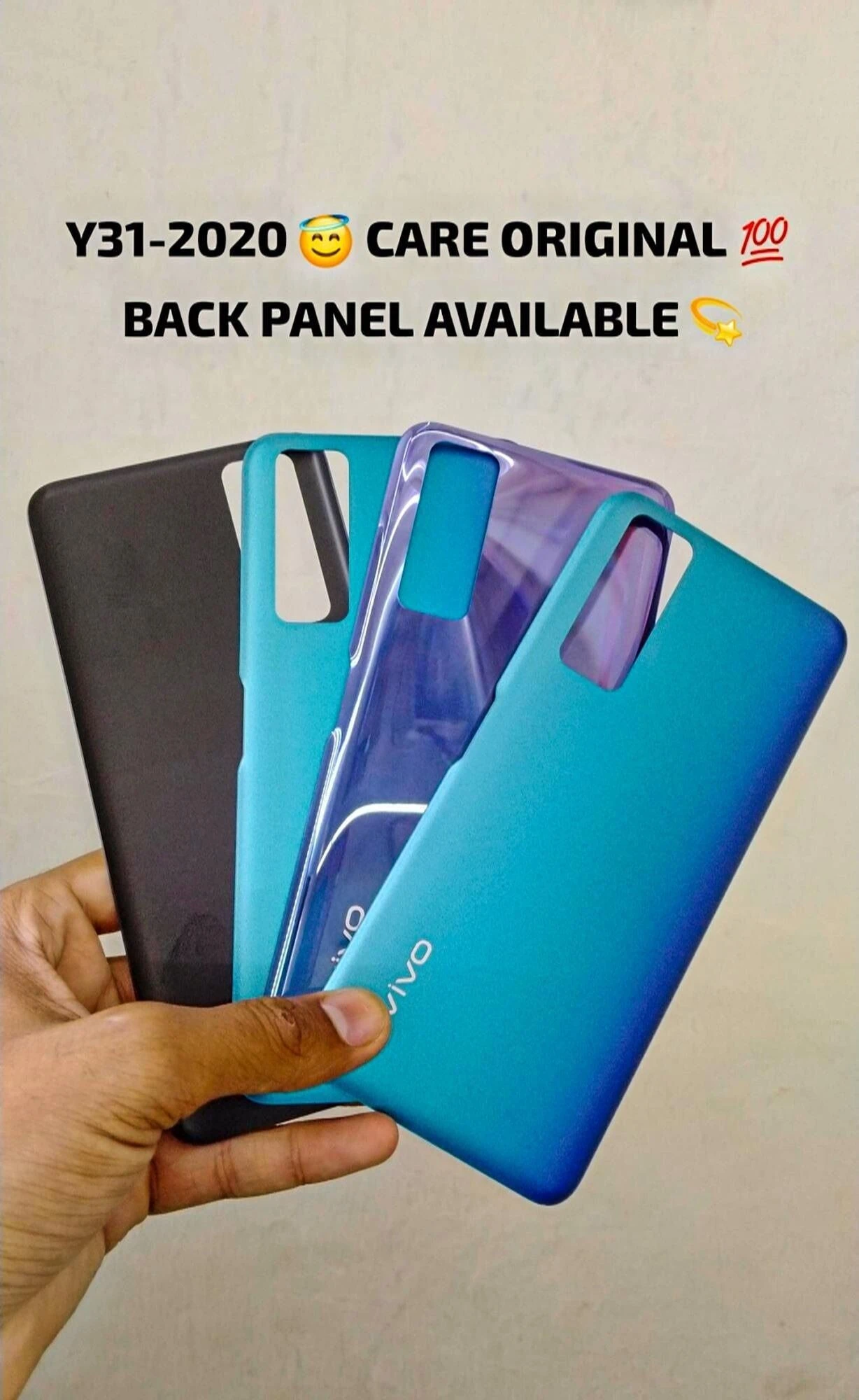 Back Part and Back Shell for Vivo y31 with Battery Door – Perfect for Replacement and Repair Use