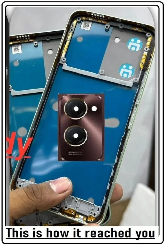 Vivo Y18 Full Body Housing / Middle Frame Chassis with Back Panel