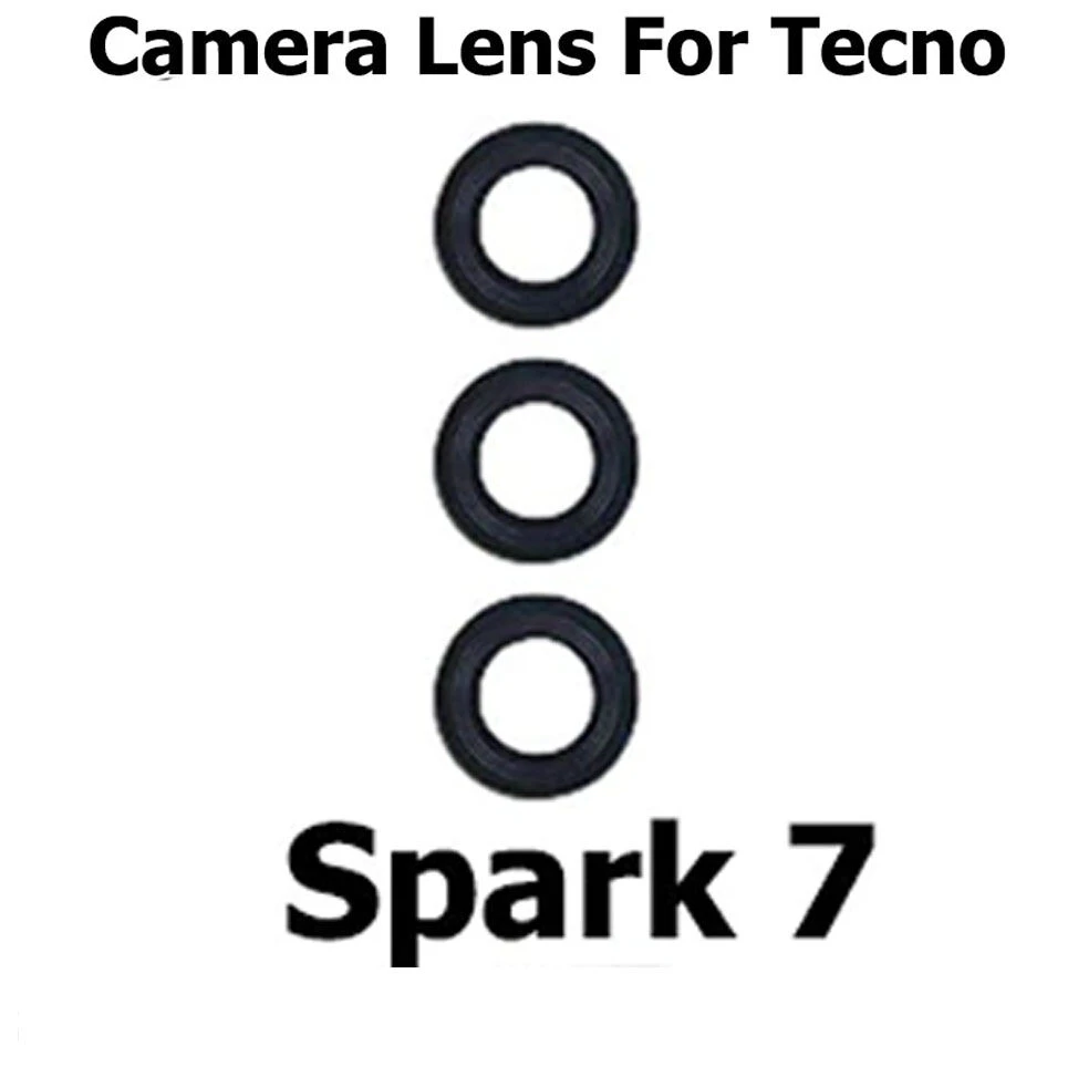 Camera Lens for Tecno Spark 7 Black