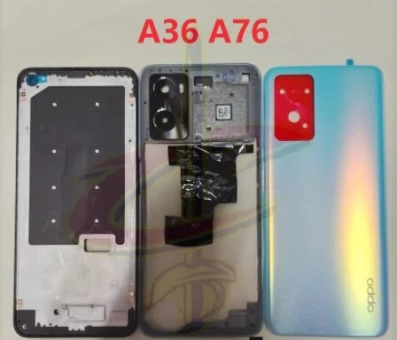 oppo a36 a76 Full Body Housing / Middle Frame Chassis with Back Panel