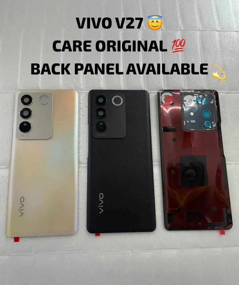 Back Part and Back Shell for Vivo v27 with Battery Door – Perfect for Replacement and Repair Use