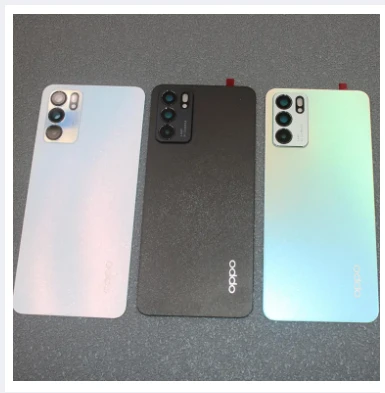 OPPO Reno 6 5G Back Battery Cover Rear Door Housing Case with Camera lens Replacement Parts