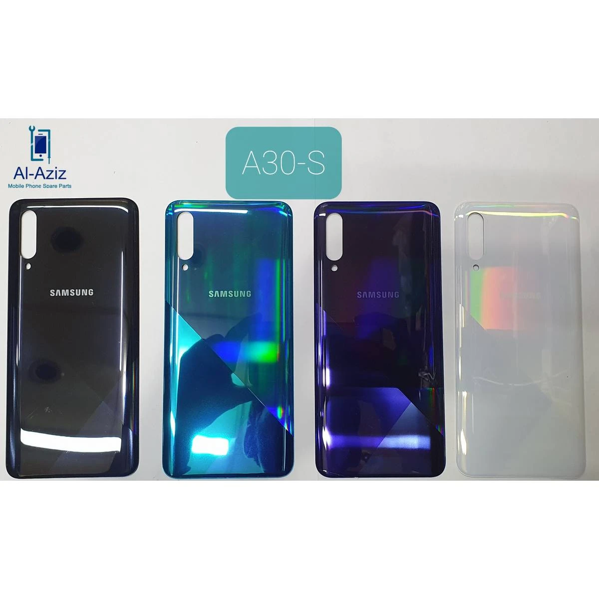 galaxy a30s back glass battery door housing