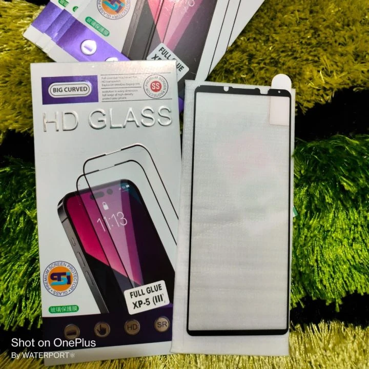 Full Glue Sony Xperia 5 III XP-5 (iii) 5 Mark 3 HD Glass Big Curved Premium Screen Protector Sony Xperia 5 Mark 3 Tempered Glass