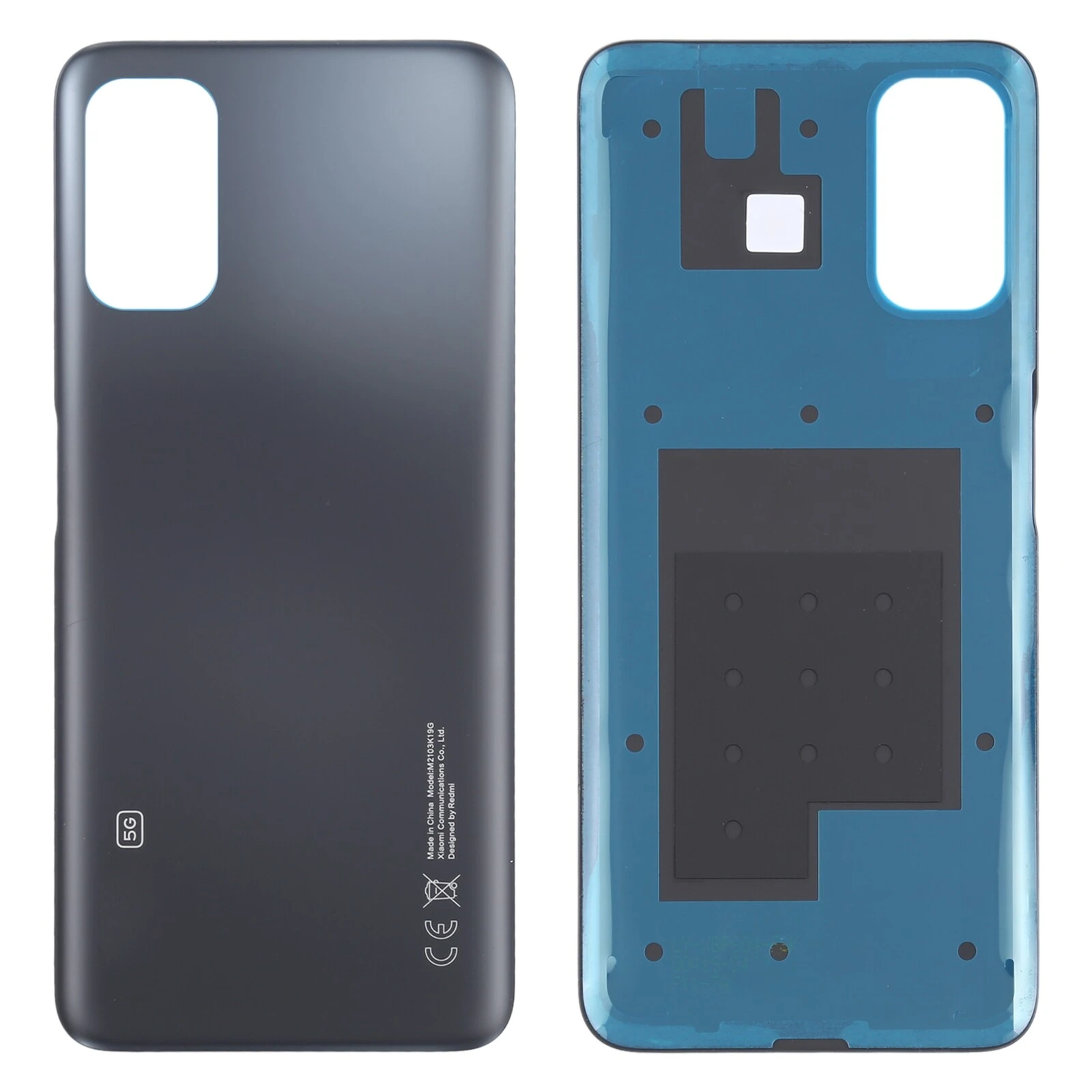 Replacement Backshell Panel + midel frame for Xiaomi Redmi Note 11 4G Battery Back Door Back panel 100% Original
