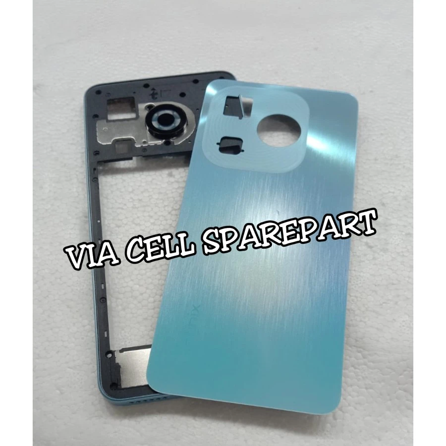 Housing Back Casing Kesing Backdoor + Bezel infinix Smart 8 Pro X6525B