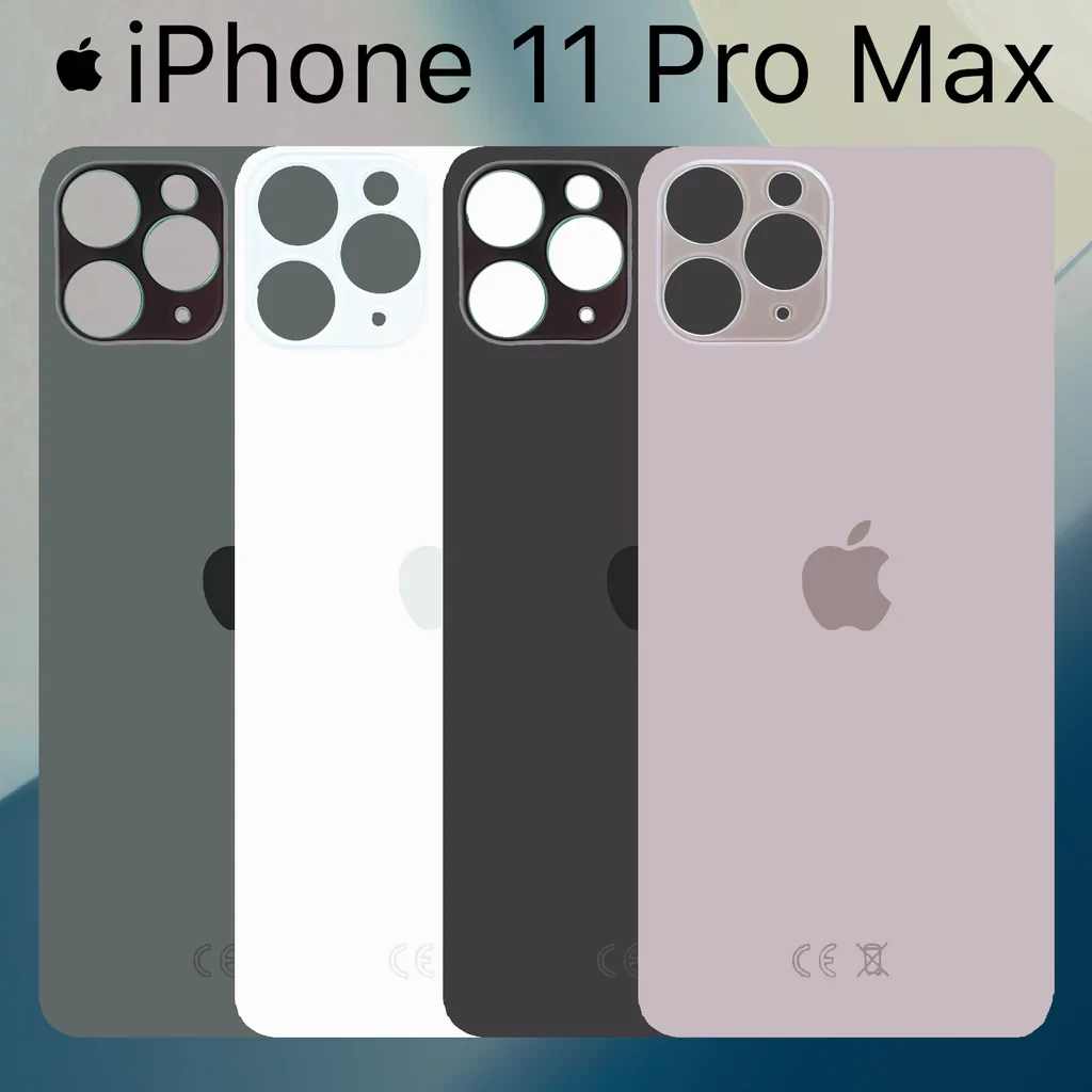 lApple iPhone 11 Pro Max - ( Glass )  Back Door / Back Replacement Part Back Shell / Back Panel / Battery Cover / Back Door / Back Replacement Part Origina