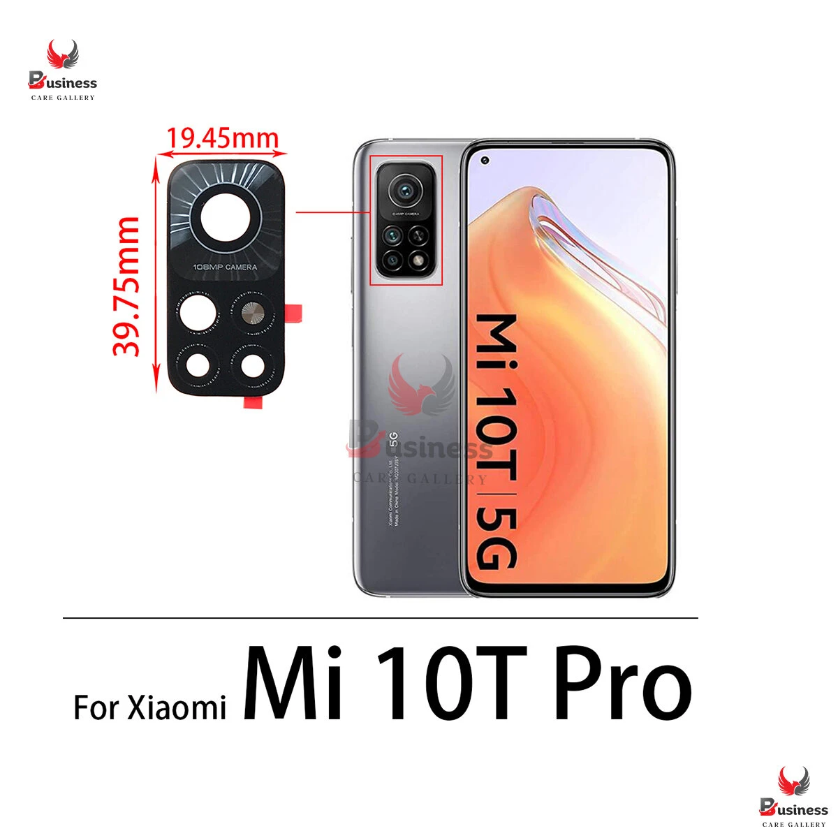 Xiaomi Mi 10T Pro 5G camera glass replacement