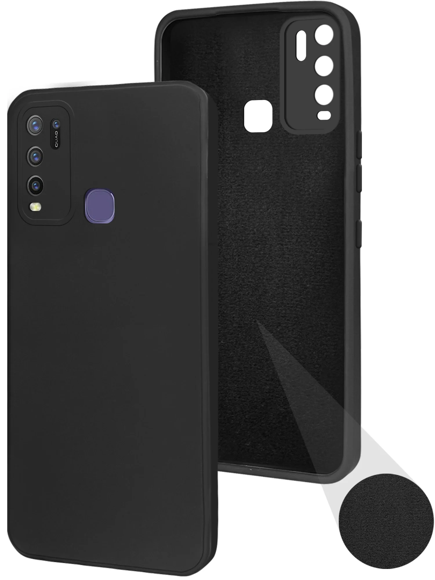 Vivo Y50 ALL Type of cover ( Silicone cover / Xundd cover / Pani cover / Transparent cover ) cover