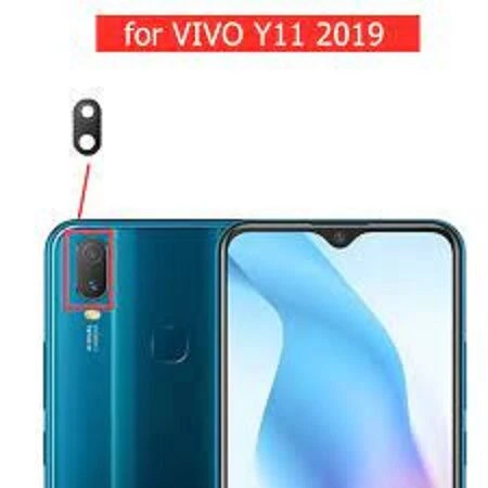For Vivo Y11 camera main glass lens Rear Facing Camera Glass Lens Replacement