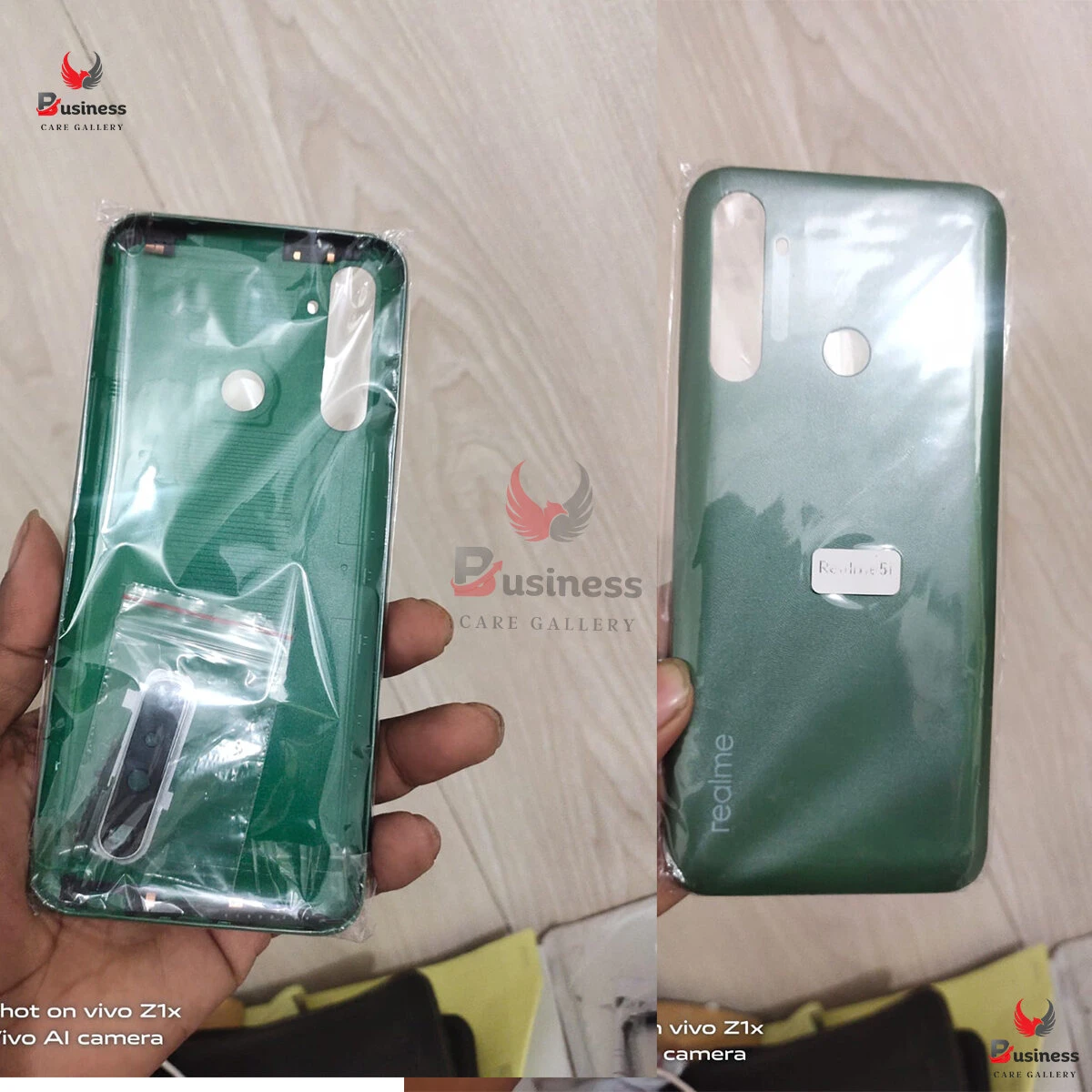 Backshell for Realme 5i Replacement Back Battery Cover For Realme 5i Back Rear Glass Case - Camera - Phone Back Cover