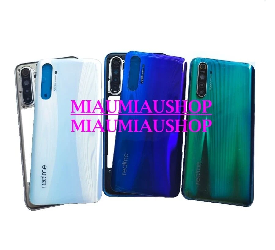 Back Casing Kesing Housing Backdoor + Tulang Bezel Realme XT Original