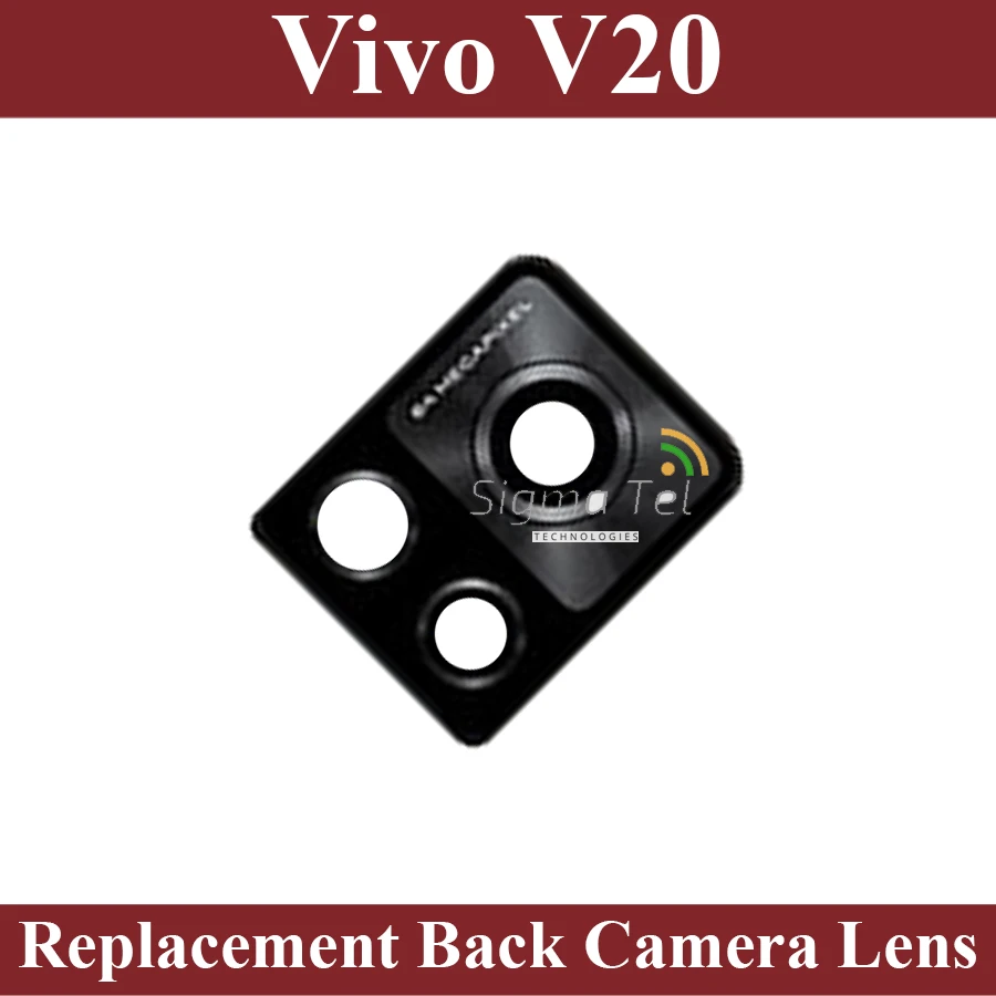 For vivo v20 camera main glass lens Rear Facing Camera Glass Lens Replacement