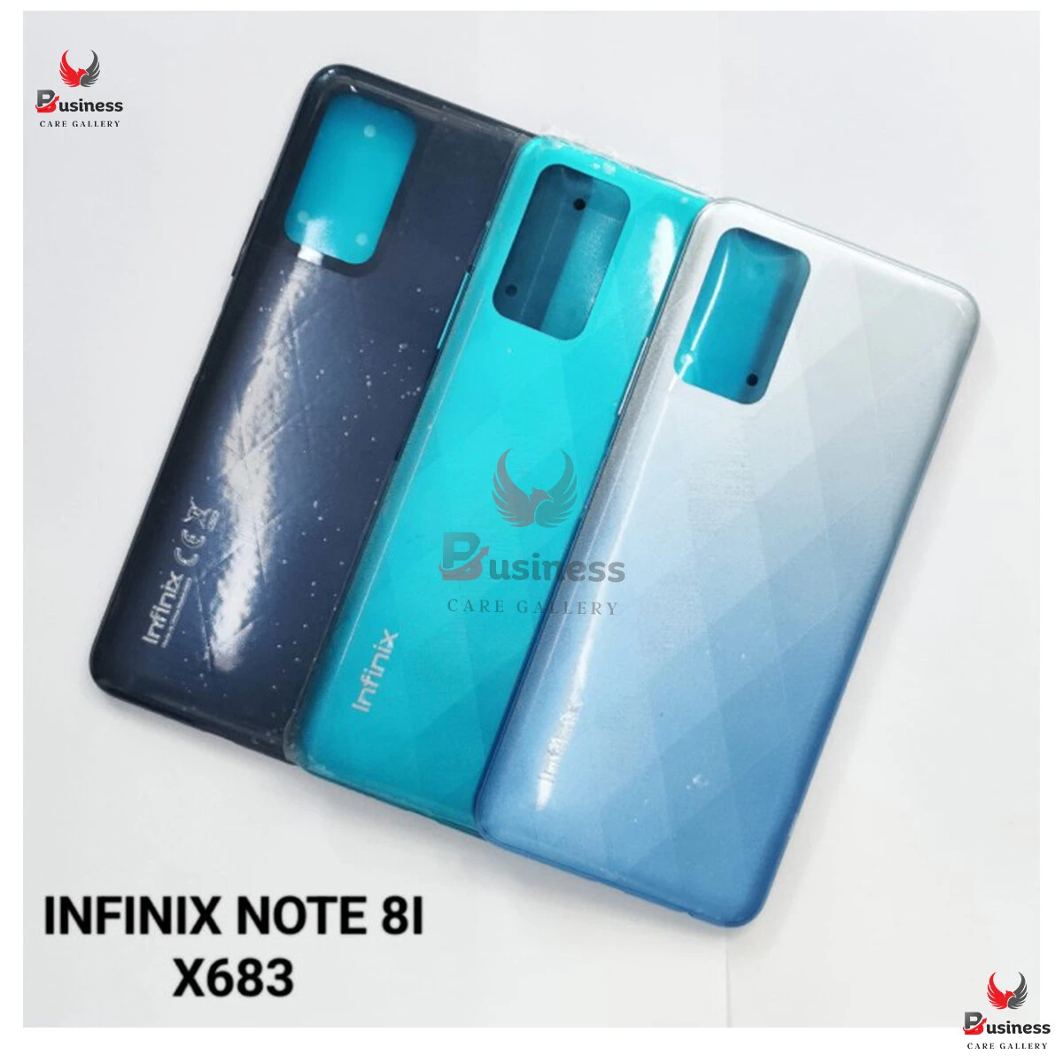 For Infinix Note 8i Phone Battery Back Cover Backshell Battery Rear Case Phone Battery Back Cover Backshell Battery Rear Case - Phone Back Cover - Phone