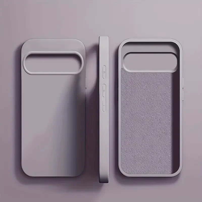 For Google Pixel 7A Silicone Back cover With Box Back cover Box Silicone Liquite Silicone Case Mobile Back Cover Case
