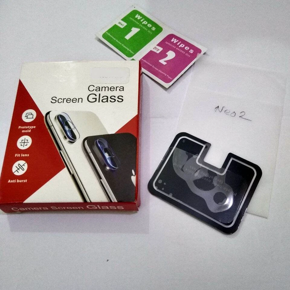 For Realme GT Neo2 HD Clarity & Extreme Shatter and Scratch Protection Camera Lens Tempered Glass Protector - Transparent