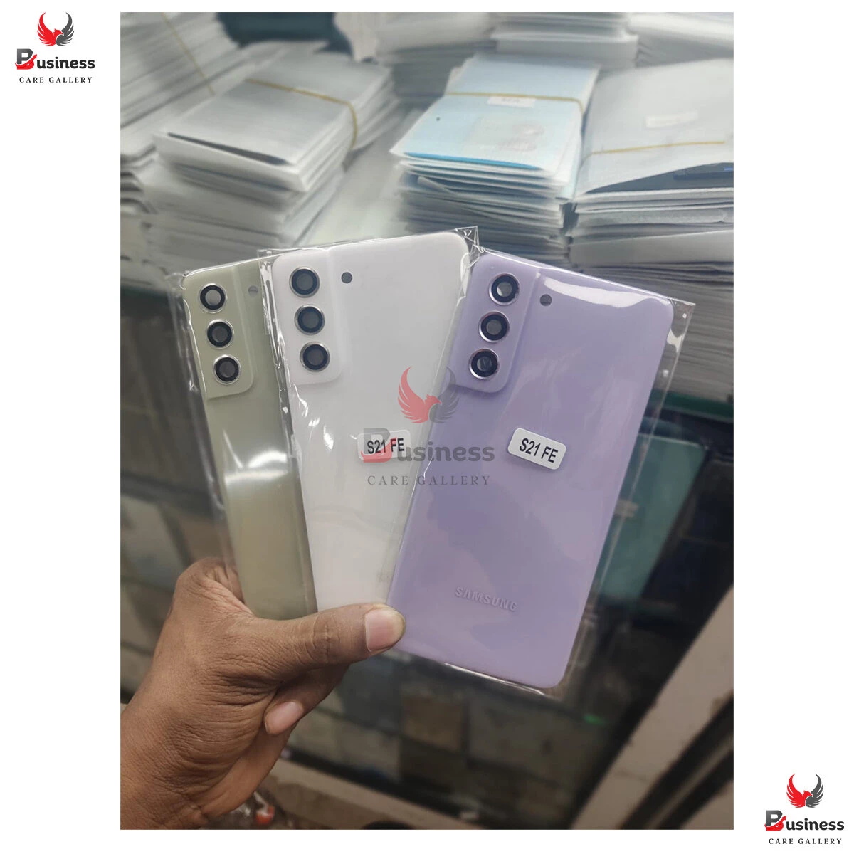 For samsung Galaxy S21 FE 5G Backshell Replacement Back Battery Cover