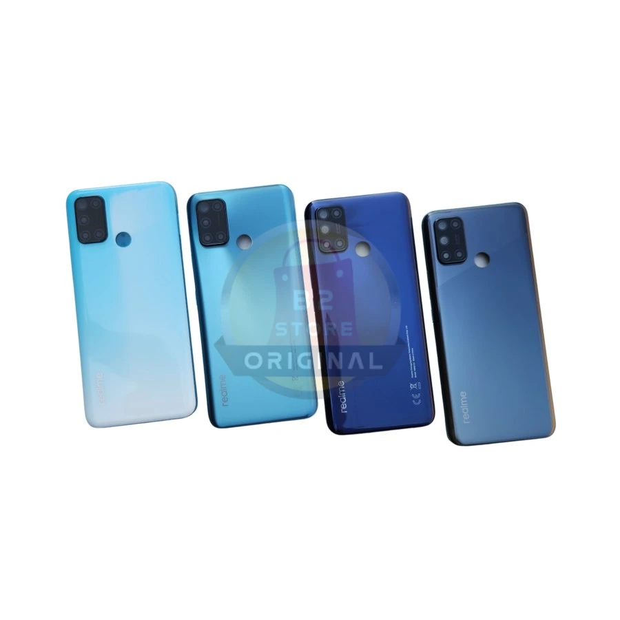 HOUSING BACK CASING KESING FULLSET BACKDOOR + BEZEL REALME 7i | C17