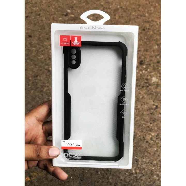 Xundd Beetle Series For iPhone X's max / xs / x Series Flat Leather Shockproof Bumper Case For iPhone XS MAX"