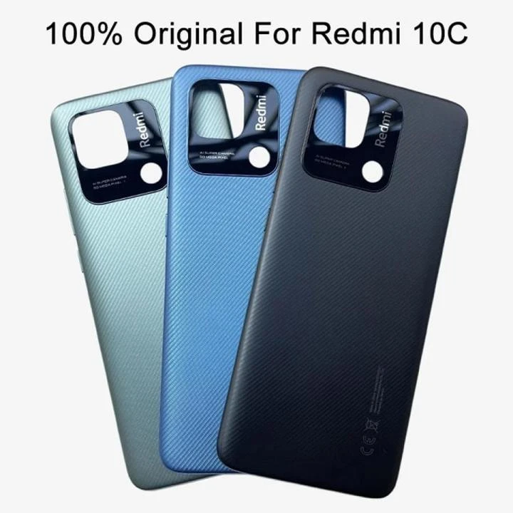 Xiaomi Redmi 10C Back Shell / Back Panel / Battery Cover 100% Original Back Panel for Xiaomi Redmi 10C