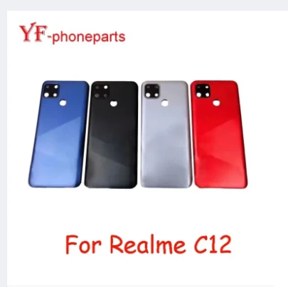 For Realme C12 Backshell Replacement Back Battery Cover