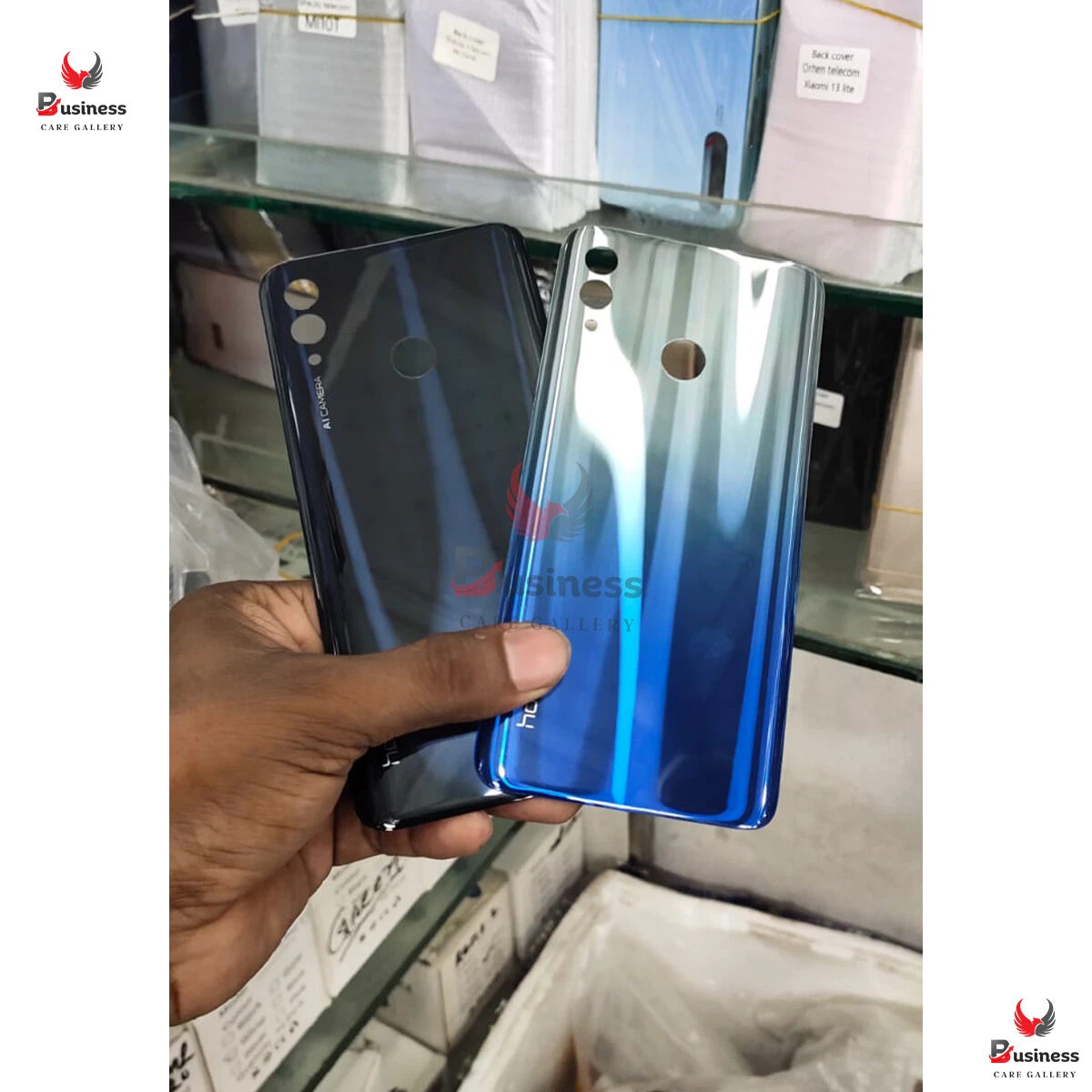 For Honor 10 Lite Phone Battery Back Cover Backshell Glass Battery Rear Case Phone Battery Back Cover Backshell Glass Battery Rear Case - Phone Back Cover - Phone